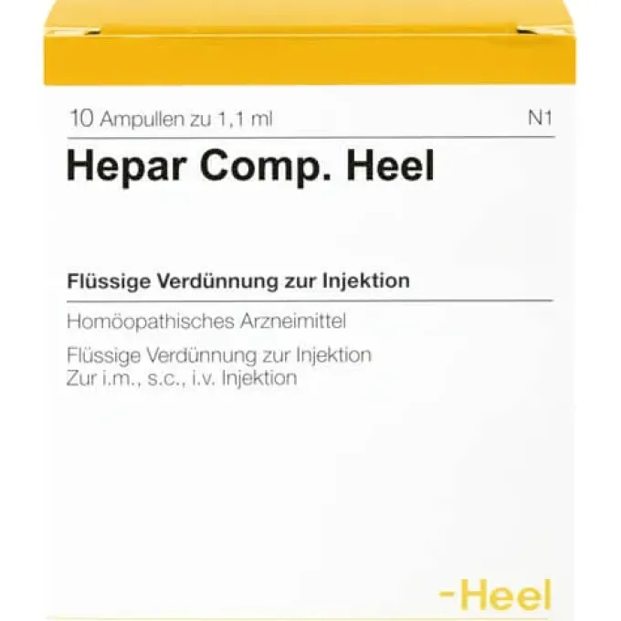 HEPAR COMP.Heel Ampullen 10 St