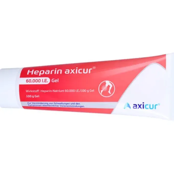 HEPARIN AXICUR 60.000 I.E. Gel 100 g