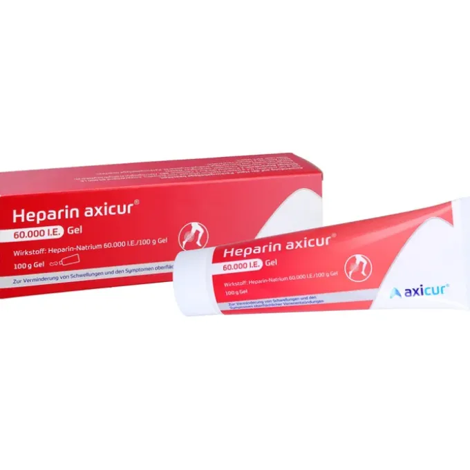 HEPARIN AXICUR 60.000 I.E. Gel 100 g