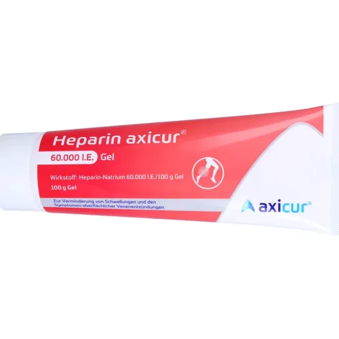 HEPARIN AXICUR 60.000 I.E. Gel 100 g
