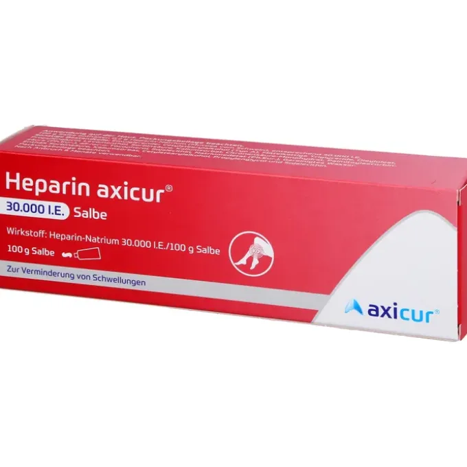 HEPARIN AXICUR 30.000 I.E. Salbe 100 g