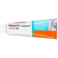 HEPARIN-RATIOPHARM 180.000 I.E. Gel 100 g