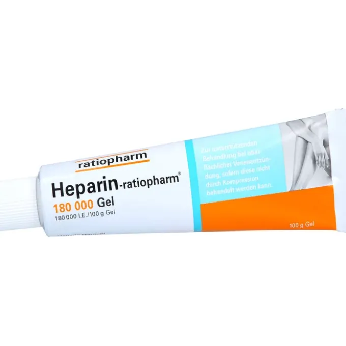 HEPARIN-RATIOPHARM 180.000 I.E. Gel 100 g