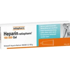 HEPARIN-RATIOPHARM 180.000 I.E. Gel 100 g