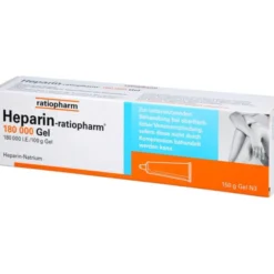 HEPARIN-RATIOPHARM 180.000 I.E. Gel 150 g