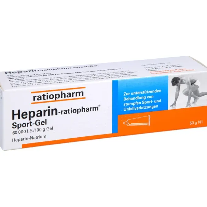 HEPARIN-RATIOPHARM Sport Gel 50 g