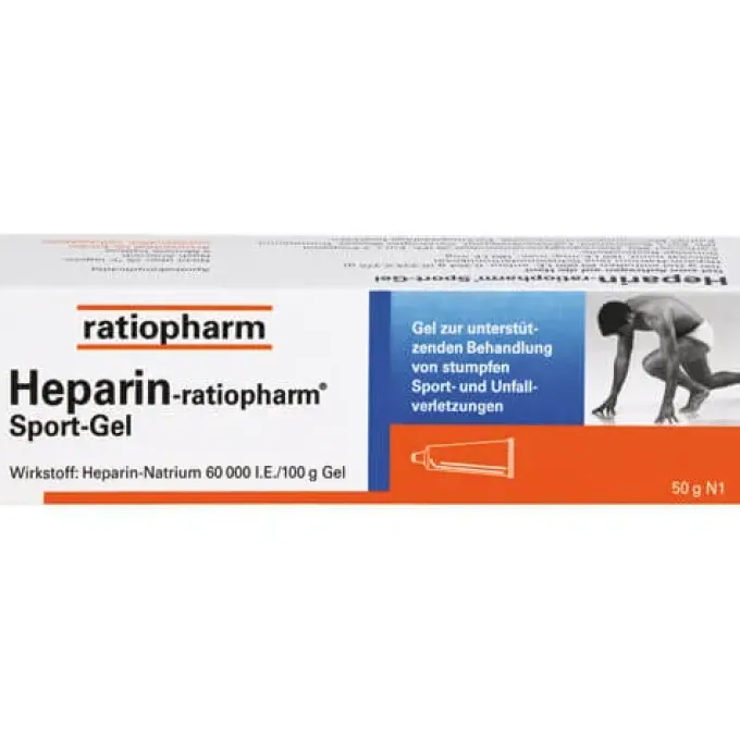 HEPARIN-RATIOPHARM Sport Gel 50 g
