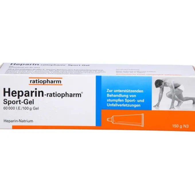 HEPARIN-RATIOPHARM Sport Gel 150 g
