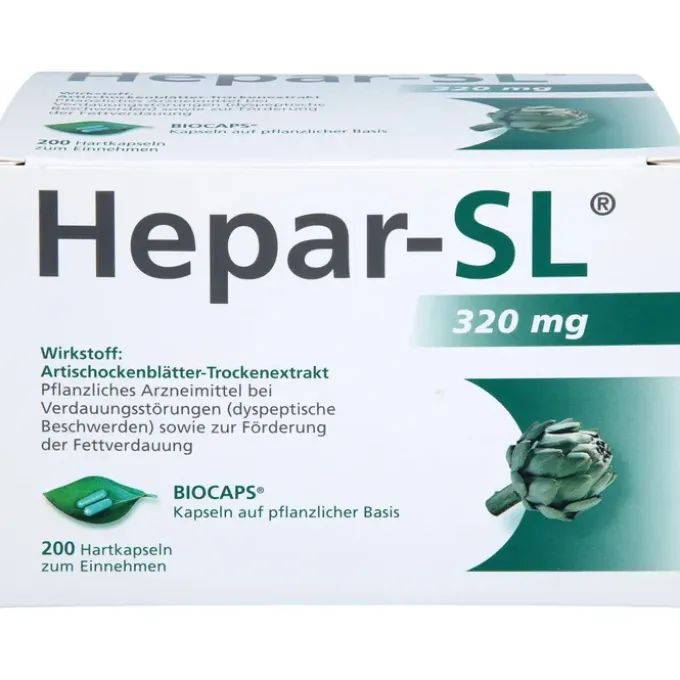 HEPAR-SL 320 mg Hartkapseln 200 St