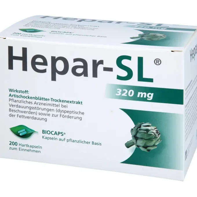HEPAR-SL 320 mg Hartkapseln 200 St