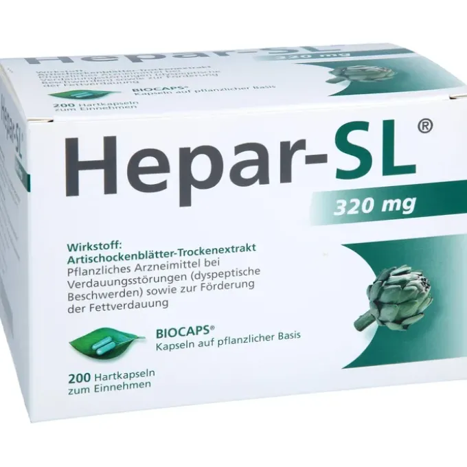 HEPAR-SL 320 mg Hartkapseln 200 St