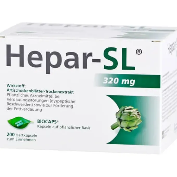 HEPAR-SL 320 mg Hartkapseln 200 St