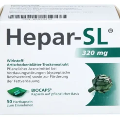 HEPAR-SL 320 mg Hartkapseln 50 St