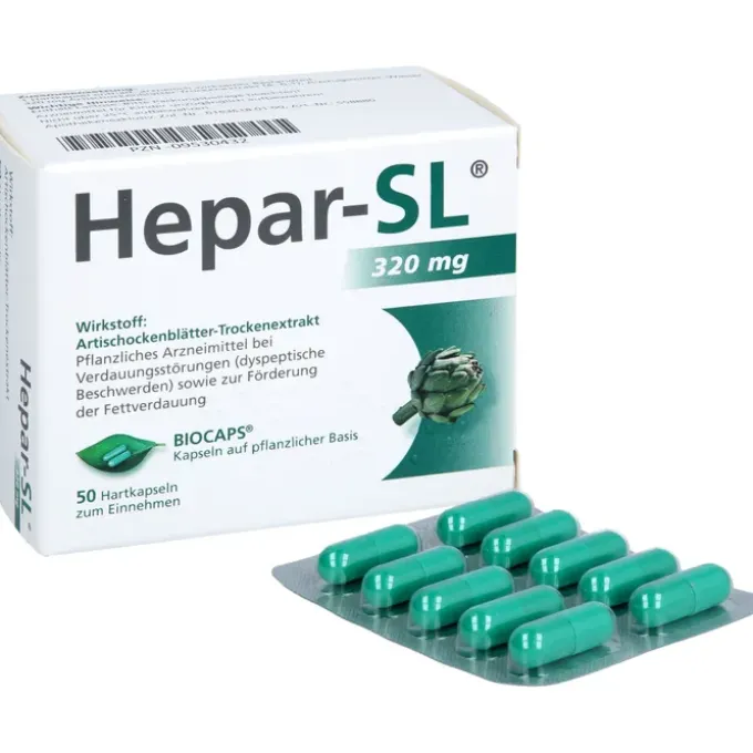 HEPAR-SL 320 mg Hartkapseln 50 St