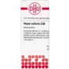 HEPAR SULFURIS C 30 Globuli 10 g