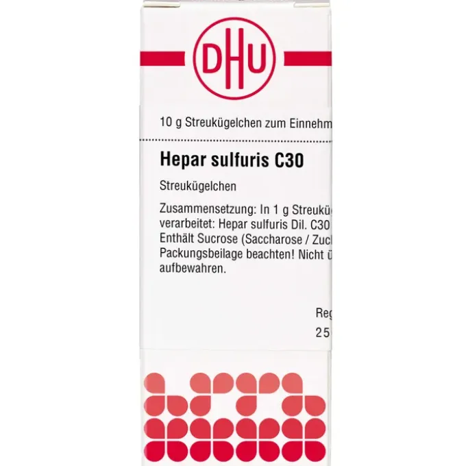 HEPAR SULFURIS C 30 Globuli 10 g