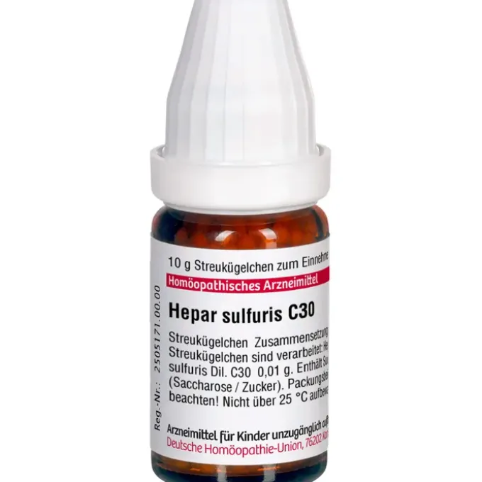 HEPAR SULFURIS C 30 Globuli 10 g