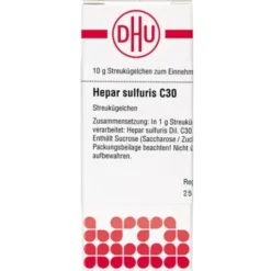 HEPAR SULFURIS C 30 Globuli 10 g