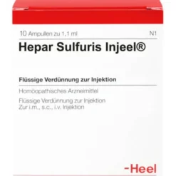 HEPAR SULFURIS INJEEL Ampullen 10 St