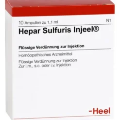 HEPAR SULFURIS INJEEL Ampullen 10 St