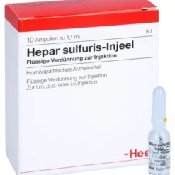 HEPAR SULFURIS INJEEL Ampullen 10 St