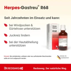 HERPES-GASTREU R68 Tropfen zum Einnehmen 50 ml