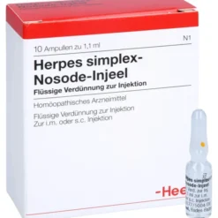 HERPES SIMPLEX Nosode Injeel Ampullen 10 St