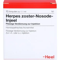 HERPES ZOSTER Nosode Injeel Ampullen 10 St