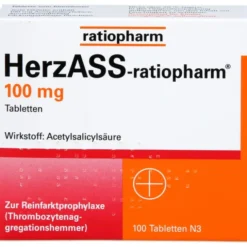 HERZASS-ratiopharm 100 mg Tabletten 100 St