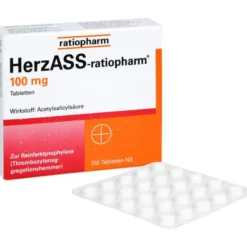 HERZASS-ratiopharm 100 mg Tabletten 100 St