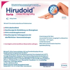 HIRUDOID forte Creme 445 mg/100 g 100 g