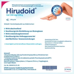 HIRUDOID Gel 300 mg/100 g 100 g