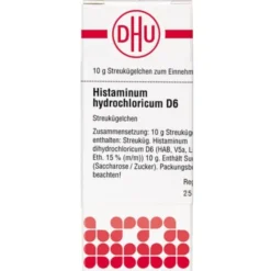 HISTAMINUM hydrochloricum D 6 Globuli 10 g