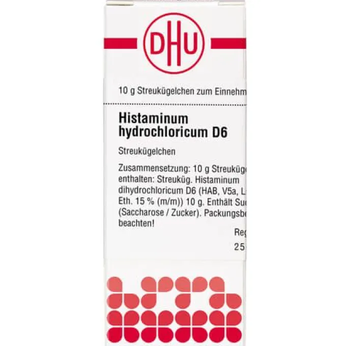 HISTAMINUM hydrochloricum D 6 Globuli 10 g