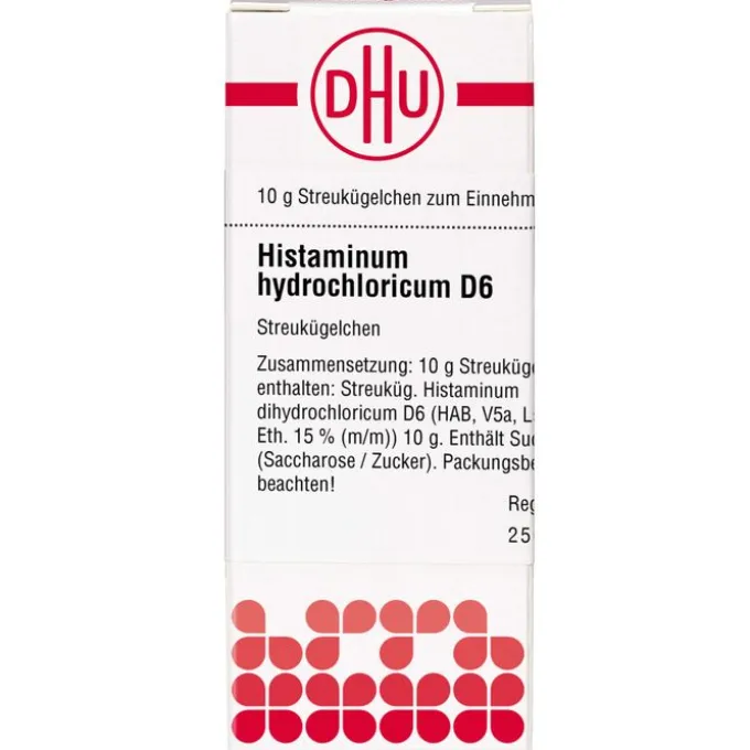 HISTAMINUM hydrochloricum D 6 Globuli 10 g