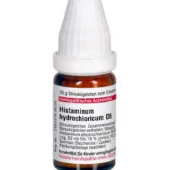 HISTAMINUM hydrochloricum D 6 Globuli 10 g