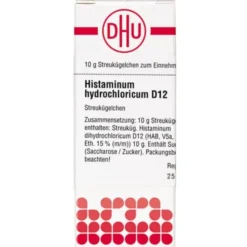 HISTAMINUM hydrochloricum D 12 Globuli 10 g