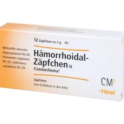 HÄMORRHOIDAL Zäpfchen N Cosmochema 12 St