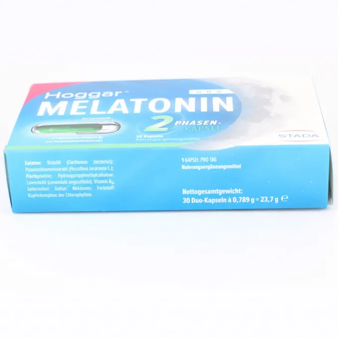 HOGGAR Melatonin DUO Einschlaf-Kapseln 30 Stück