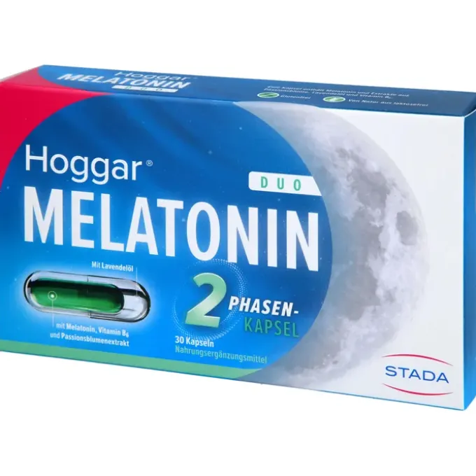 HOGGAR Melatonin DUO Einschlaf-Kapseln 30 Stück