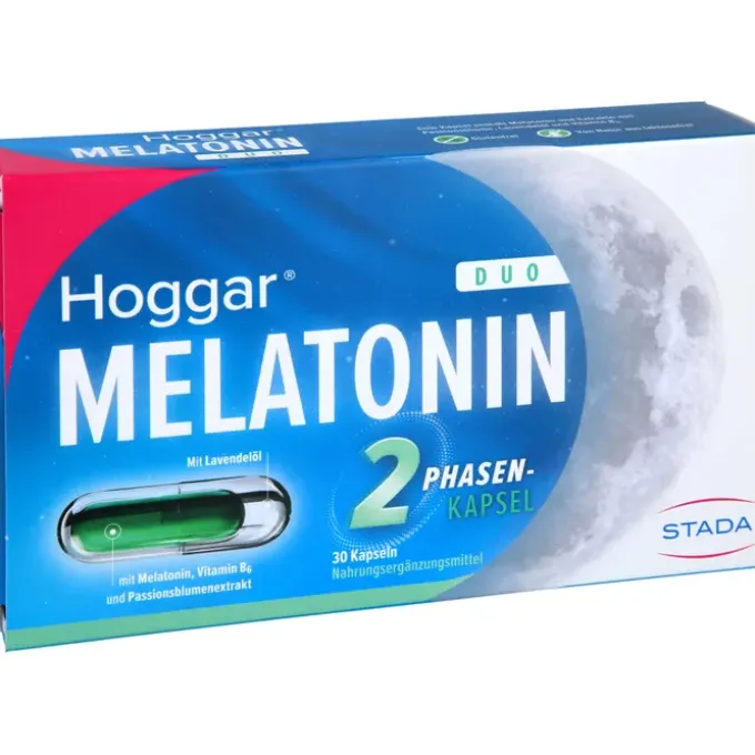 HOGGAR Melatonin DUO Einschlaf-Kapseln 30 Stück