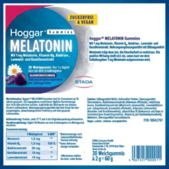 HOGGAR Melatonin Gummies 30 Stück