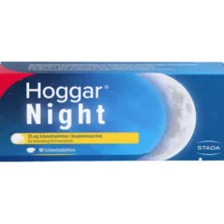 HOGGAR Night 25 mg Schmelztabletten 10 St