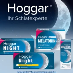 HOGGAR Night 25 mg Schmelztabletten 10 St