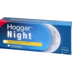 HOGGAR Night 25 mg Schmelztabletten 10 St