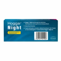 HOGGAR Night 25 mg Schmelztabletten 10 St
