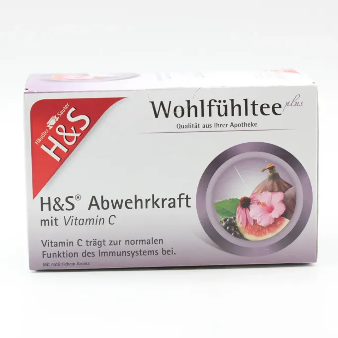 H&S Abwehrkraft mit Vitamin C Filterbeutel 20 Stück