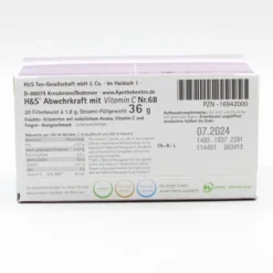 H&S Abwehrkraft mit Vitamin C Filterbeutel 20 Stück