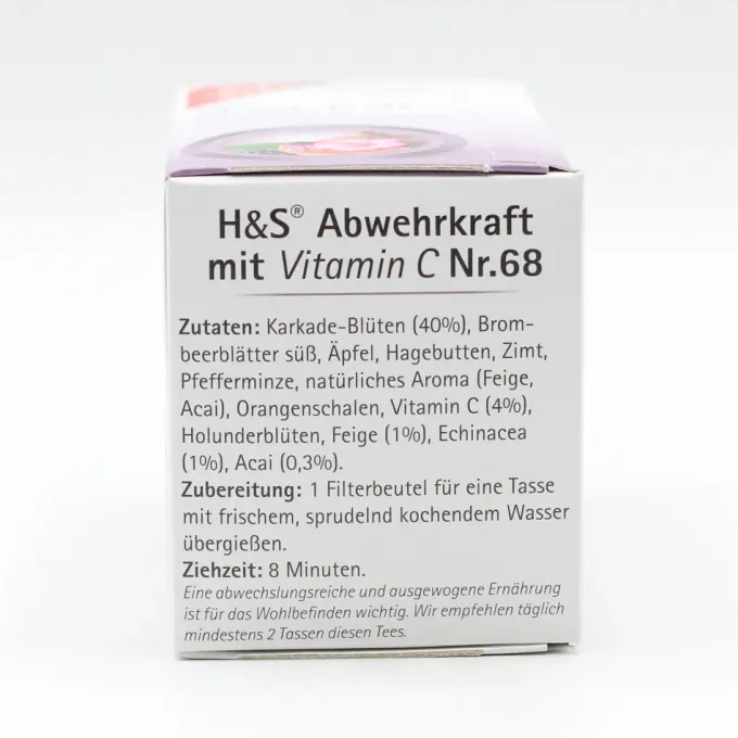 H&S Abwehrkraft mit Vitamin C Filterbeutel 20 Stück