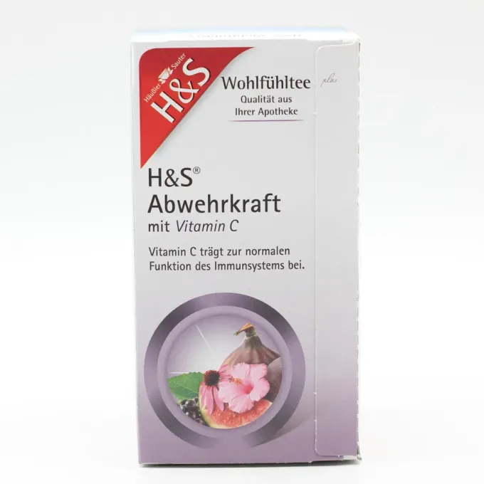 H&S Abwehrkraft mit Vitamin C Filterbeutel 20 Stück